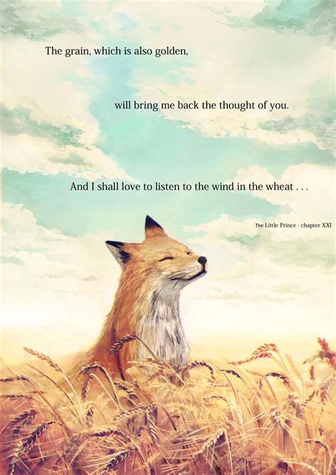 Fox Quote The Little Prince Inspiration
