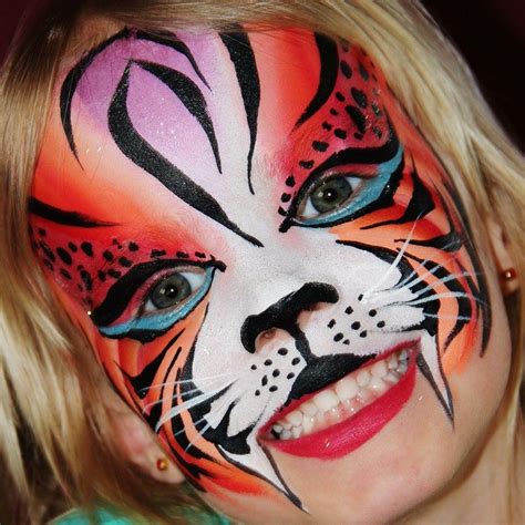 Colour Tiger Artist Yvonne Zonnenberg Yc Art Inspiration Mark Reid Face Painting Art