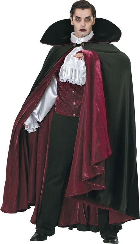 Mens Grand Heritage Deluxe Count Dracula Vampire Fancy Dress Halloween