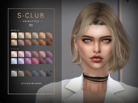 The Sims 4 Hair Custom Content Jzabuilding