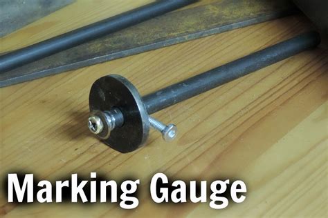 Diy Marking Gauge From Steel Toolmake Youtube