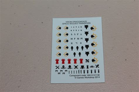 Warhammer And Warhammer 40k Decal Sheets Multiple Factions Armies