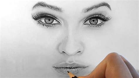 There are some pics regarding with drawing realistic faces step by step out there. Drawing realistic eyes, nose and lips with Graphite ...