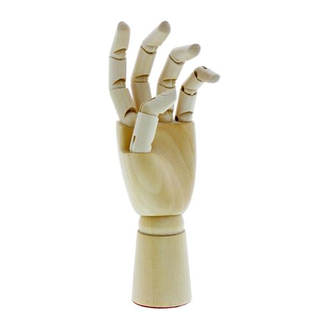 Us Art Supply 7 Left Hand Manikin Wooden Art Mannequin Figure