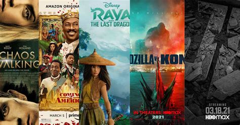 New Movie Releases 2021 The Full Movies List Release Date Schedule