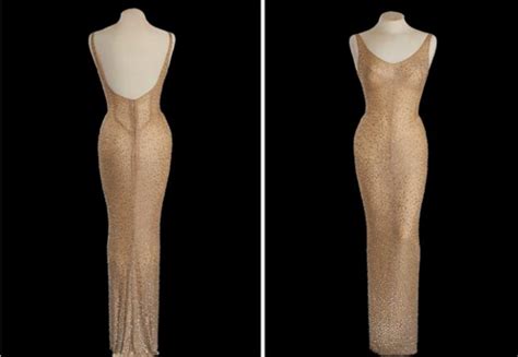 el íconico vestido happy birthday de marilyn monroe será subastado infobae