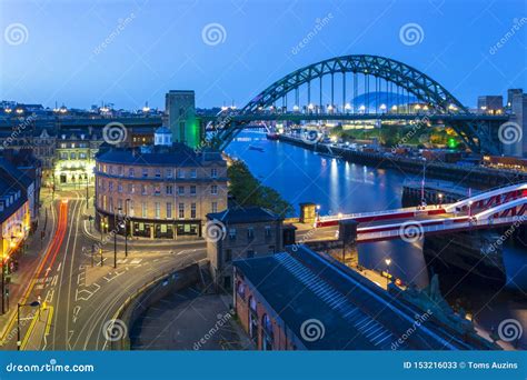 Newcastle Upon Tyne Tyne And Wear England Stock Image Image Of Blue
