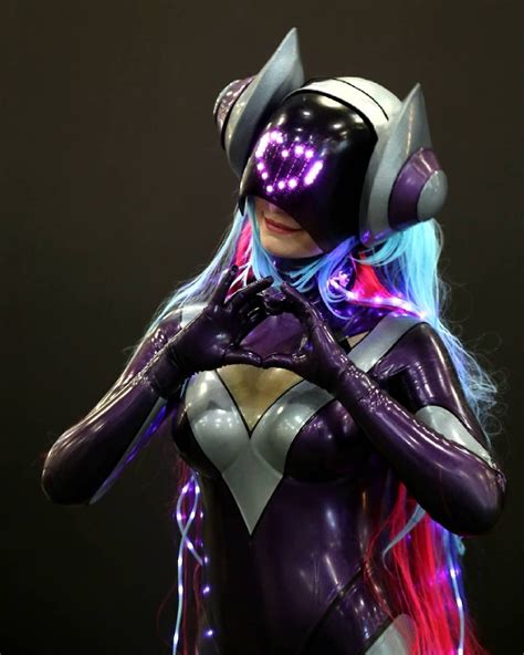 Riotgamescosplay On Twitter Dj Sona Cosplay By Cyber Oleviia