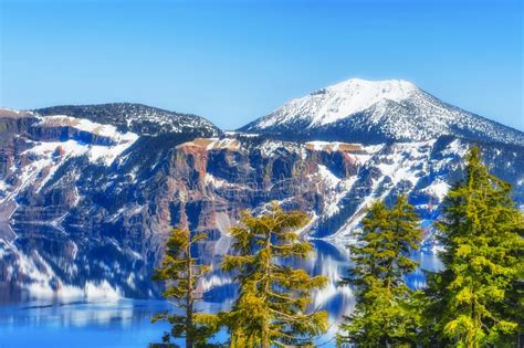 Crater Lake National Park Stock Photo Image Of Nature 103095480