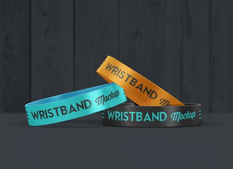 Free 3629 Free Wristband Mockup Psd Yellowimages Mockups