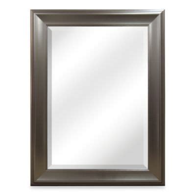 You may found one other bathroom mirrors brushed nickel better design ideas. Bryce Brushed Nickel Mirror - BedBathandBeyond.com ...