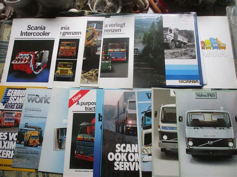 Brochures Catalogues Scaniavolvo Trucks 1977 1985 Catawiki
