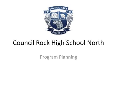 Council Rock High School North Ppt Download