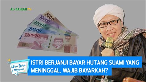 Zakat harta wajib dikeluarkan kerana ia adalah satu jalan jihad kepada allah dan islam. Istri Berjanji Bayar Hutang Suami yang Meninggal, Wajib ...