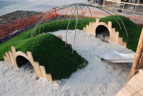 Tunnels And Mounds Earth Wrights Natural Playground Outdoor