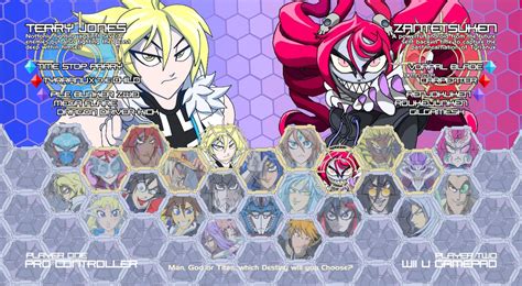 Hexagonal Character Select By Tyrranux On Deviantart