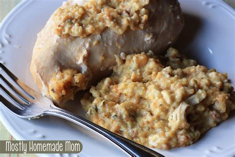 Beat 2 eggs in a shallow bowl, set aside. {Crockpot} Chicken & Stuffing - Mostly Homemade Mom