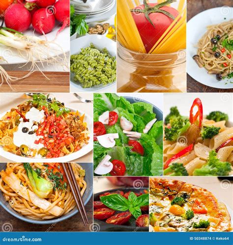 Healthy Vegetarian Vegan Food Collage Stock Photo Image Of Meal