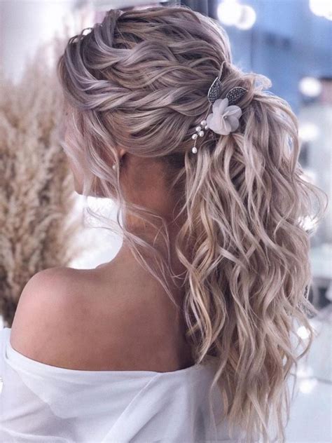 19 Prettiest Ponytail Updos For Wedding Hairstyles