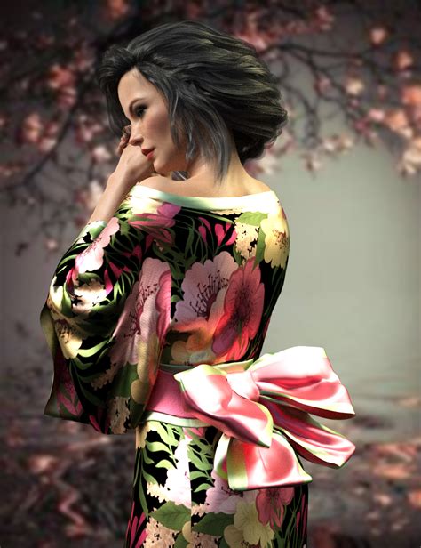 Dforce X Fashion Sexy Kimono For Genesis 8 Females Daz 3d
