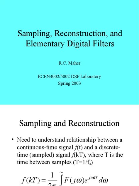 Fir Filters Pdf Telecommunications Engineering Areas Of Computer