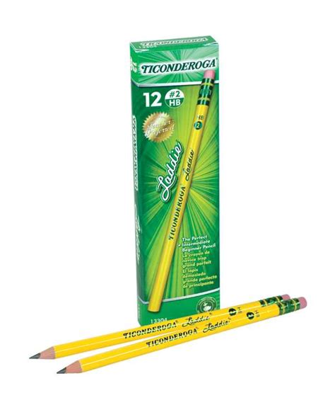 Ticonderoga Laddie Pencils With Eraser