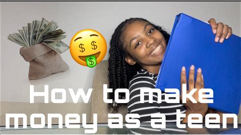 How To Make Money As A Teen 💰 Youtube