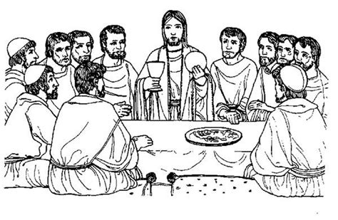Slipper Pink Free Coloring Pages For Jesus Last Supper