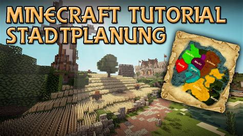 Minecraft STADTPLANUNG AUFBAU Mittelalter Tutorial DragonMinerLP