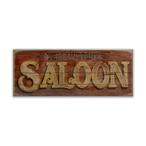 Saloon Sign Old Wood Signs Old Wood Signs Wood Signs Saloon