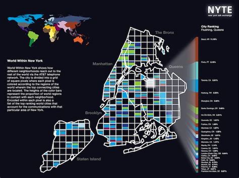 Fun Maps The World Inside New York Shows How Neighborhoods Reach Out
