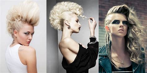 10 Punk Rock Hairstyles For Long Hair Rock A Billy Hairstyle