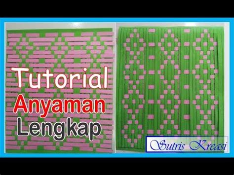 Pertama siapkan tisu terlebih dahulu, kemudian anyaman ini memiliki manfaat yang beragam, mulai dari tempat hp, tempat tisu, atau tempat sabun. Cara Membuat Anyaman Tikar Dari Kertas Origami