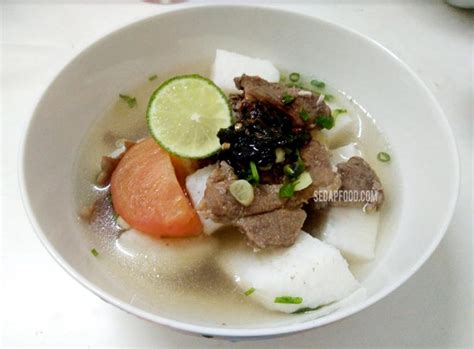 Jom kita buat mee hoon sup jika nak tambah 1. Resepi Simple Stail Cina, Sup Soto Daging Dengan Sambal Kicap