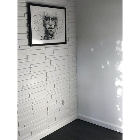 Latitude Run 20 X 20 Vinyl Wall Paneling In Gloss White Vinyl Wall