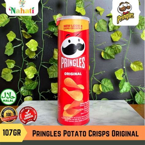 Jual Pringles Potato Crisps Chips Original Keripik Kentang 107gr