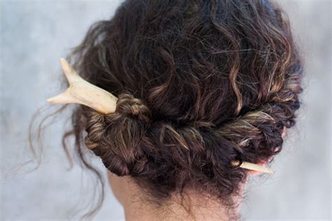 How To Use A Hair Stick Hair Stick Hair Fork And Hair Pin Tutorials