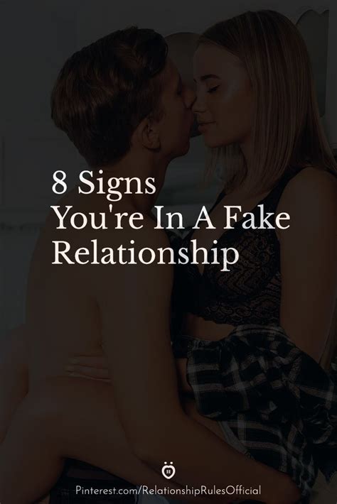 8 Signs Youre In A Fake Relationship Fake Relationship Relationship Secret Relationship
