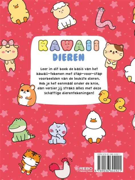 Kawaii Dieren Leer Stap Voor Stap Schattige Dieren Tekenen Bij