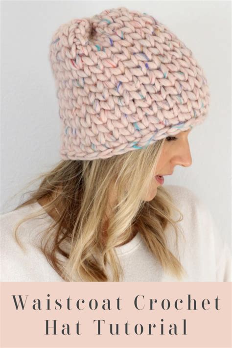 Waistcoat Crochet Hat Tutorial Beginner Friendly Melanie Ham