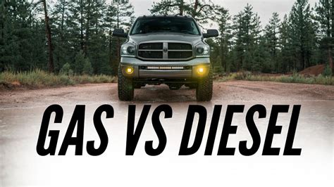 Gas Vs Diesel Which Should You Choose For Your Truck Youtube