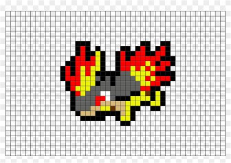 Pokemon Minecraft Pixel Art Grid Hard Img Dink
