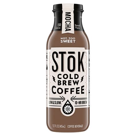 Stok Mocha Cold Brew Coffee 137 Oz
