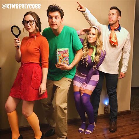 Halloween Group Costume Scooby Doo Creative Classic Cartoon
