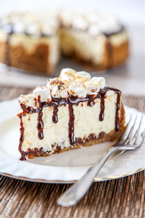 Lightly butter and line the bottom and sides a 6 inch cake pan with parchment paper. Smores Cheesecake - Baking Beauty