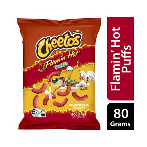 Buy Cheetos Puffs Flaming Hot 80g Coles