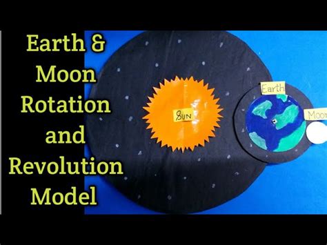 Sun Earth Moon Model Student