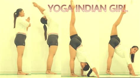 Hot Beautiful Indian Girl Yoga Workout Girls Yoga And Body Starching Workout 2020 Yoga Indian