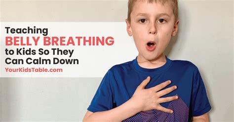 Teaching Belly Breathing To Kids So They Can Calm Down