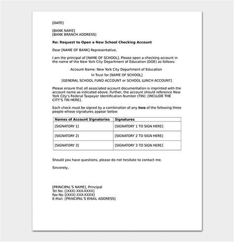Bank Reference Letter Template Format And Samples